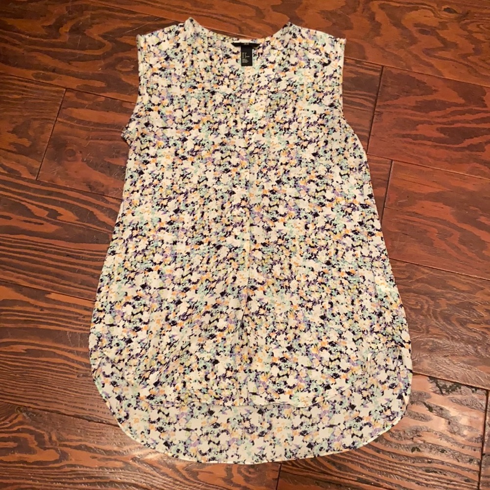 Floral tunic
